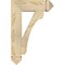 Ekena Millwork Legacy Arts & Crafts Rough Sawn Bracket, Douglas Fir, 4"W x 16"D x 24"H BKT04X16X24LEC03RDF - alternate 4